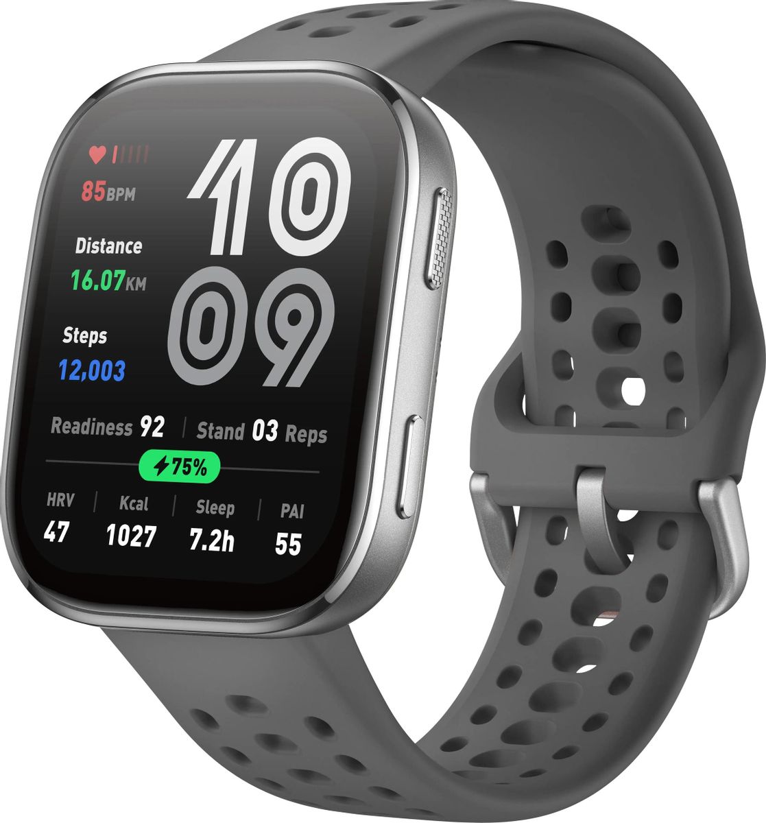 Смарт-часы AMAZFIT Bip 6 A2435,  1.97",  серый/угольно-серый [6970100378191]